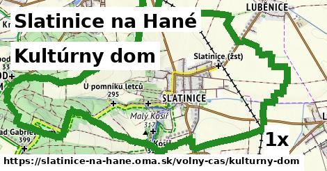 kultúrny dom v Slatinice na Hané