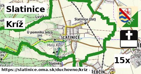 Kríž, Slatinice