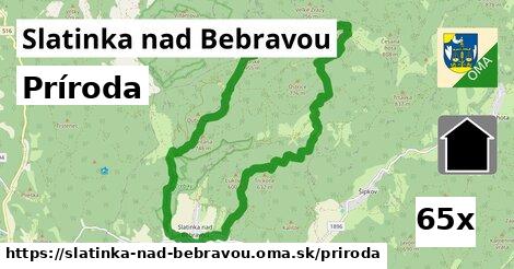 príroda v Slatinka nad Bebravou