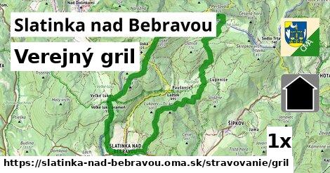 verejný gril v Slatinka nad Bebravou