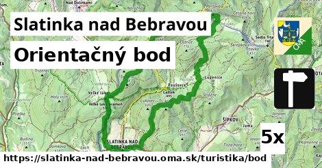 Orientačný bod, Slatinka nad Bebravou