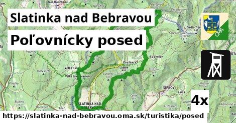 Poľovnícky posed, Slatinka nad Bebravou