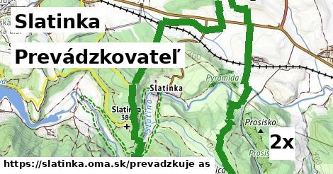 prevádzkovateľ v Slatinka