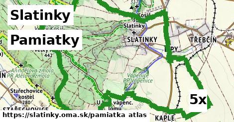 pamiatky v Slatinky