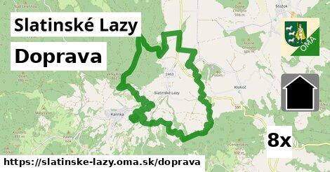 doprava v Slatinské Lazy