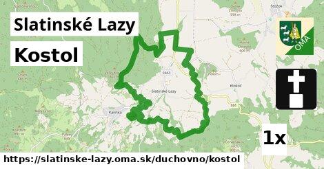 Kostol, Slatinské Lazy