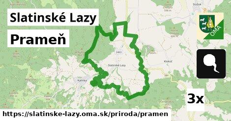 Prameň, Slatinské Lazy