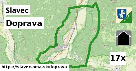 doprava v Slavec