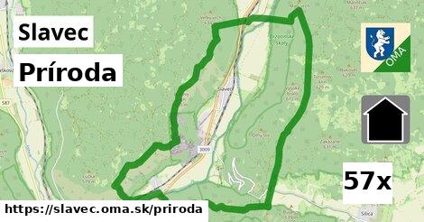 príroda v Slavec