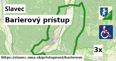 Barierový prístup, Slavec