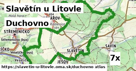 duchovno v Slavětín u Litovle