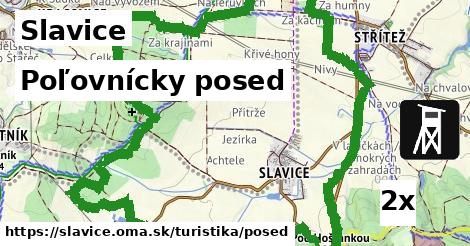 Poľovnícky posed, Slavice