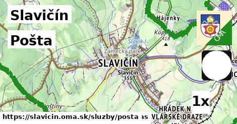 pošta v Slavičín