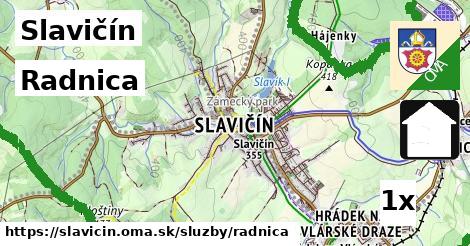 Radnica, Slavičín