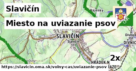 Miesto na uviazanie psov, Slavičín