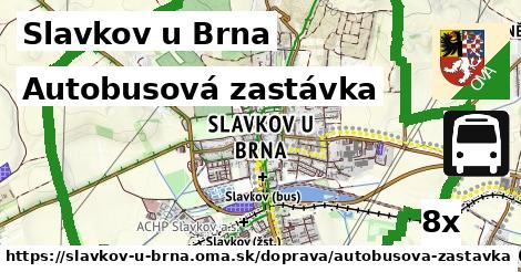 Autobusová zastávka, Slavkov u Brna