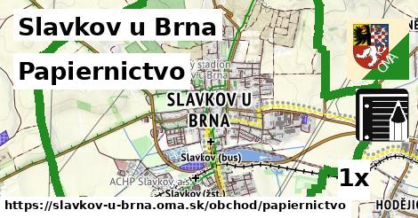 papiernictvo v Slavkov u Brna