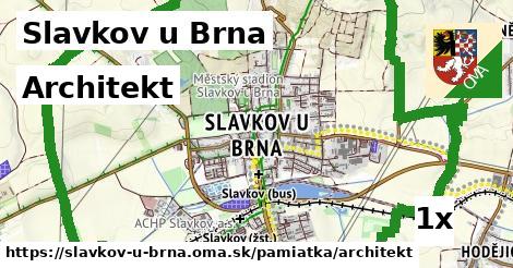 Architekt, Slavkov u Brna