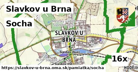 Socha, Slavkov u Brna