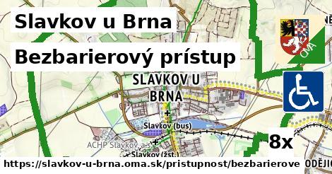 bezbarierový prístup v Slavkov u Brna