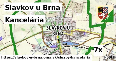 Kancelária, Slavkov u Brna