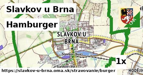hamburger v Slavkov u Brna