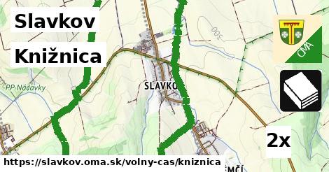 knižnica v Slavkov