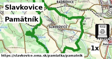 Pamätník, Slavkovice