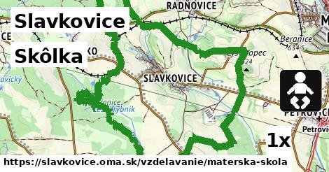 Skôlka, Slavkovice