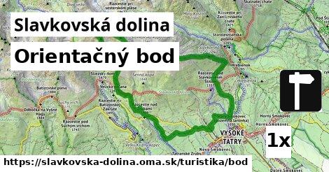 Orientačný bod, Slavkovská dolina