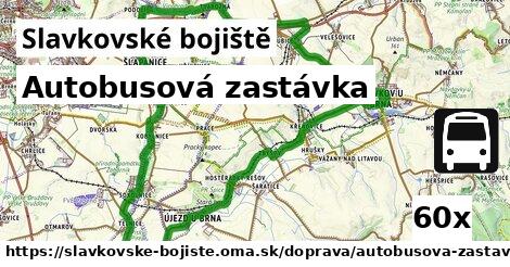 Autobusová zastávka, Slavkovské bojiště