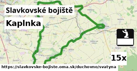 Kaplnka, Slavkovské bojiště