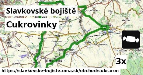 Cukrovinky, Slavkovské bojiště