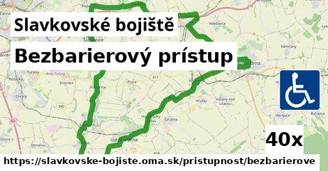 Bezbarierový prístup, Slavkovské bojiště