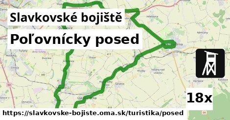 Poľovnícky posed, Slavkovské bojiště