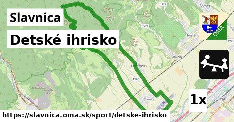 Detské ihrisko, Slavnica