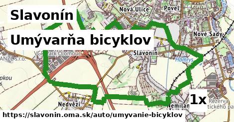 Umývarňa bicyklov, Slavonín