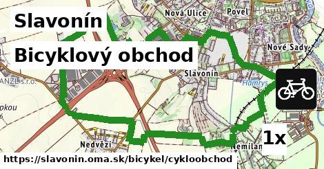 Bicyklový obchod, Slavonín