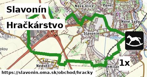 hračkárstvo v Slavonín