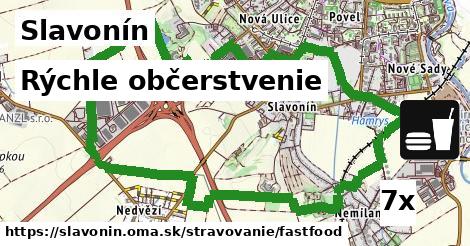 Rýchle občerstvenie, Slavonín