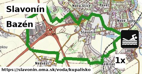 Bazén, Slavonín