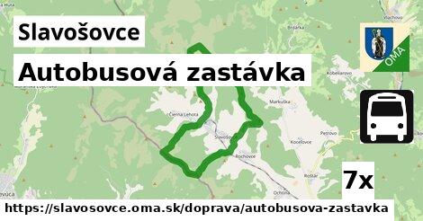 Autobusová zastávka, Slavošovce