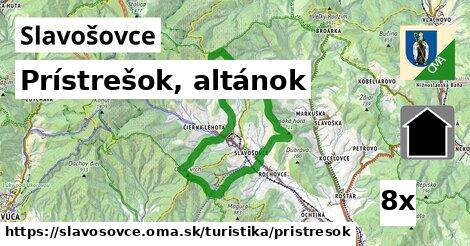 Prístrešok, altánok, Slavošovce