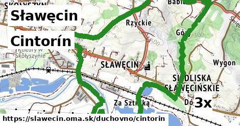 Cintorín, Sławęcin