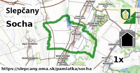 Socha, Slepčany