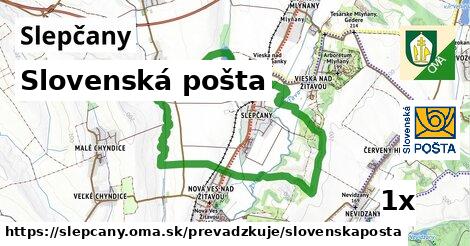 Slovenská pošta, Slepčany