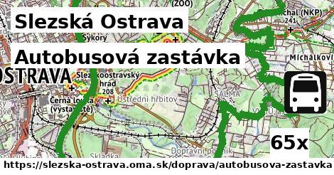 Autobusová zastávka, Slezská Ostrava