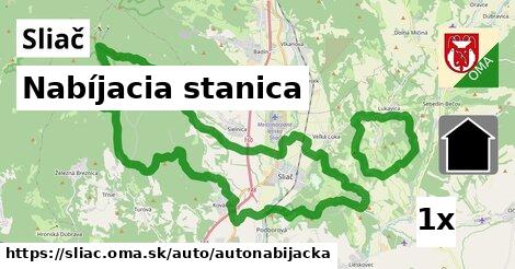 Nabíjacia stanica, Sliač