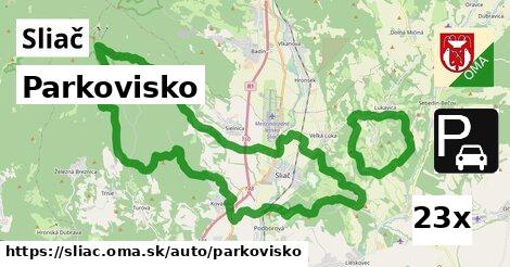 Parkovisko, Sliač