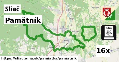 Pamätník, Sliač